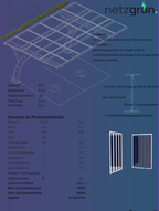 Solar Carport 2,64 kW Weiß