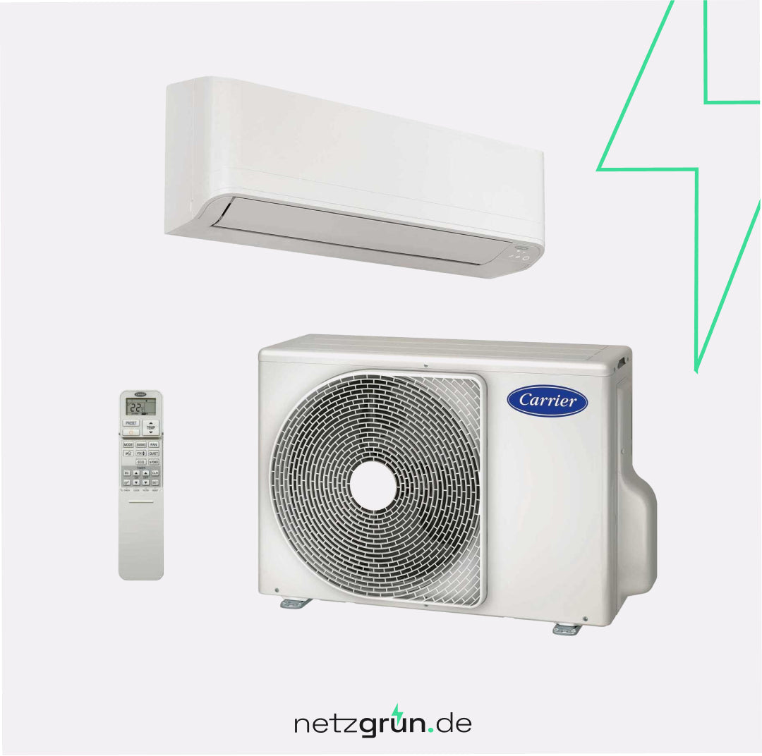 Carrier Single-Split Klimaanlagen WHM Komfort-Line mit Outdoor-Unit